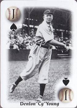 2000 U.S. Playing Card Co. All Century Team #J♠ Cy Young Front