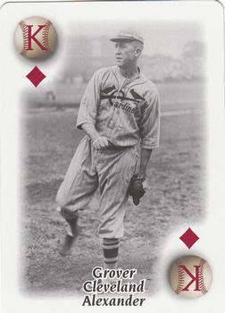 2000 U.S. Playing Card Co. All Century Team #K♦ Grover Cleveland Alexander Front