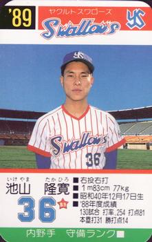 1989 Takara Yakult Swallows #36 Takahiro Ikeyama Front