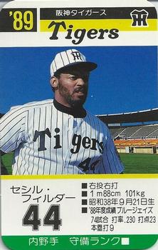 1989 Takara Hanshin Tigers #NNO Cecil Fielder Front