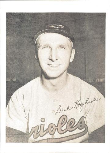 1954 Baltimore Orioles Picture Pack #NNO Dick Kryhoski Front