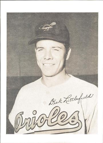 1954 Baltimore Orioles Picture Pack #NNO Dick Littlefield Front