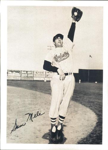 1954 Baltimore Orioles Picture Pack #NNO Sam Mele Front