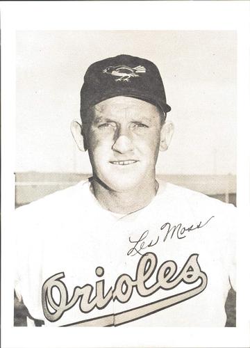 1954 Baltimore Orioles Picture Pack #NNO Les Moss Front