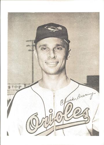 1954 Baltimore Orioles Picture Pack #NNO Chuck Diering Front