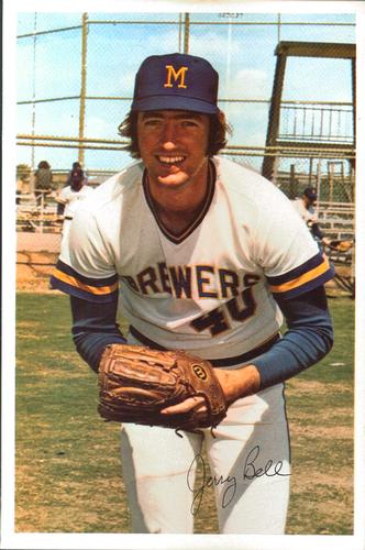 1973 Jewel Foods Milwaukee Brewers #1 Jerry Bell Front