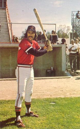 1975 Cleveland Indians Postcards #NNO John Lowenstein Front