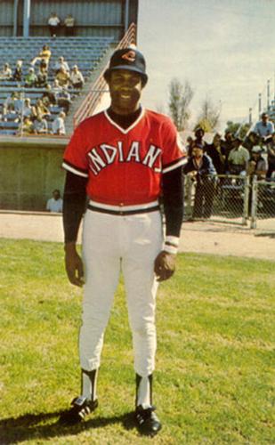 1975 Cleveland Indians Postcards #NNO Frank Robinson Front
