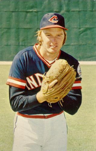 1976 Cleveland Indians Postcards #p1554 Rick Waits Front