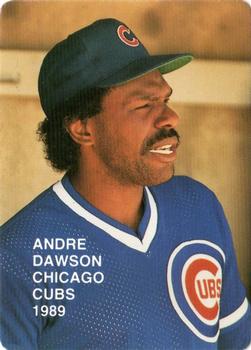 1989 Action Superstars (unlicensed) #4 Andre Dawson Front