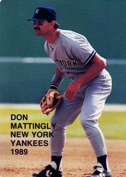 1989 Action Superstars (unlicensed) #8 Don Mattingly Front