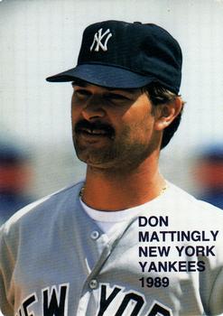 1989 Action Superstars (unlicensed) #17 Don Mattingly Front