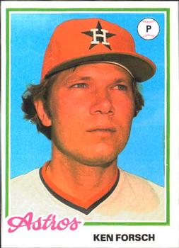 1978 Topps Burger King Houston Astros #8 Ken Forsch Front