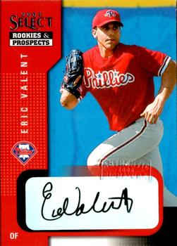 2002 Select Rookies & Prospects #32 Eric Valent Front
