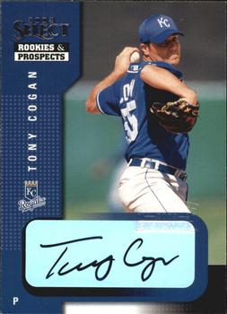2002 Select Rookies & Prospects #93 Tony Cogan Front