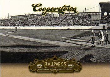 2012 Panini Cooperstown - Ballparks #1 Huntington Avenue Grounds Front