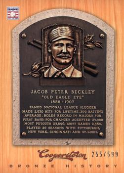 2012 Panini Cooperstown - Bronze History #5 Jake Beckley Front