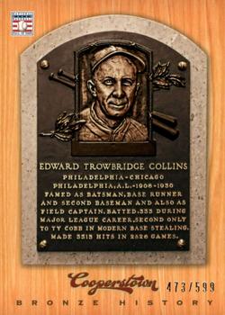 2012 Panini Cooperstown - Bronze History #21 Eddie Collins Front