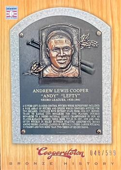 2012 Panini Cooperstown - Bronze History #26 Andy Cooper Front
