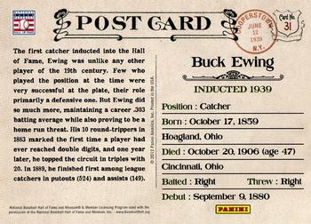 2012 Panini Cooperstown - Bronze History #31 Buck Ewing Back