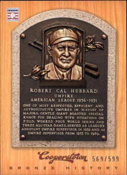 2012 Panini Cooperstown - Bronze History #43 Cal Hubbard Front