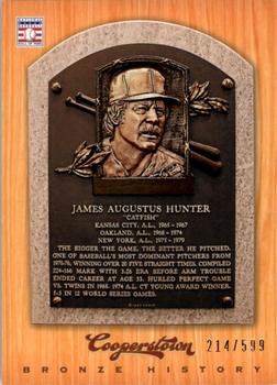 2012 Panini Cooperstown - Bronze History #44 Catfish Hunter Front