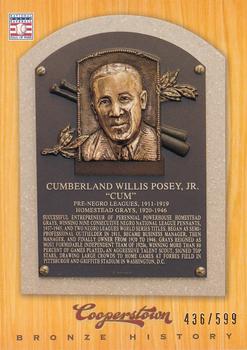 2012 Panini Cooperstown - Bronze History #70 Cum Posey Front