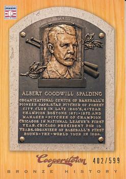 2012 Panini Cooperstown - Bronze History #77 A.G. Spalding Front