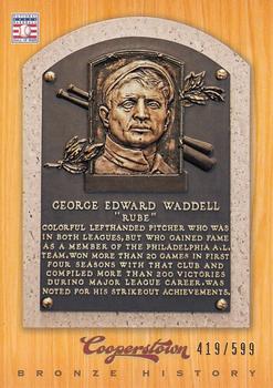 2012 Panini Cooperstown - Bronze History #83 Rube Waddell Front