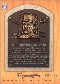 2012 Panini Cooperstown - Bronze History #92 Monte Ward Front