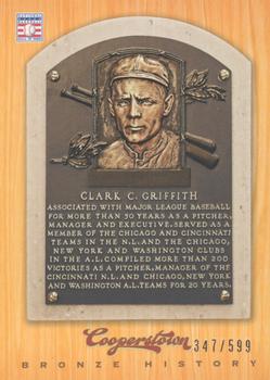 2012 Panini Cooperstown - Bronze History #99 Clark Griffith Front