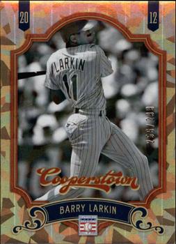 2012 Panini Cooperstown - Crystal Collection #23 Barry Larkin Front