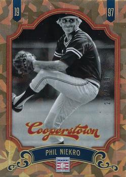2012 Panini Cooperstown - Crystal Collection #57 Phil Niekro Front