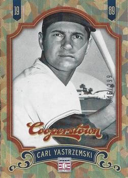 2012 Panini Cooperstown - Crystal Collection #80 Carl Yastrzemski Front