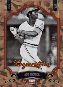 2012 Panini Cooperstown - Crystal Collection #142 Lou Brock Front