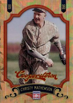 2012 Panini Cooperstown - Crystal Collection #153 Christy Mathewson Front