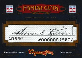 2012 Panini Cooperstown - Famed Cuts #8 Harmon Killebrew Front