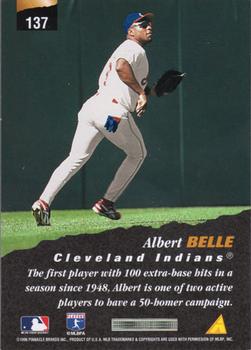 1996 Pinnacle #137 Albert Belle Back