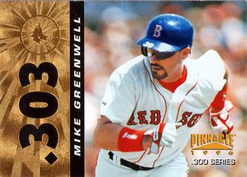 1996 Pinnacle #303 Mike Greenwell Front