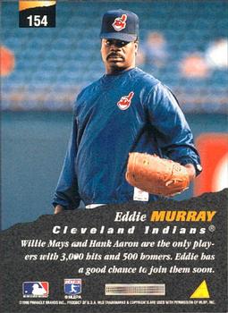 1996 Pinnacle #154 Eddie Murray Back