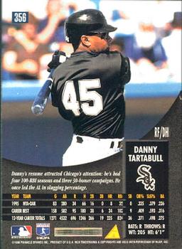 1996 Pinnacle #356 Danny Tartabull Back