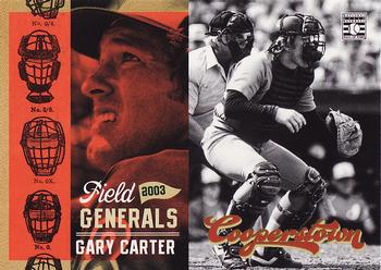 2012 Panini Cooperstown - Field Generals #4 Gary Carter Front