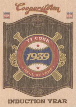 2012 Panini Cooperstown - HOF Classes Induction Year #1 Ty Cobb Front