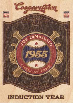 2012 Panini Cooperstown - HOF Classes Induction Year #8 Joe DiMaggio Front