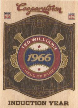 2012 Panini Cooperstown - HOF Classes Induction Year #10 Ted Williams Front