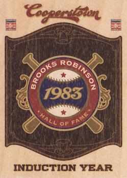2012 Panini Cooperstown - HOF Classes Induction Year #14 Brooks Robinson Front
