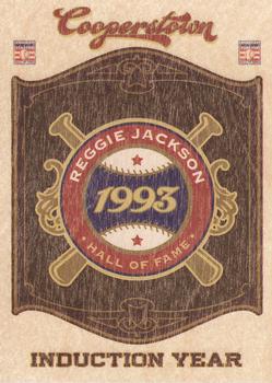 2012 Panini Cooperstown - HOF Classes Induction Year #15 Reggie Jackson Front