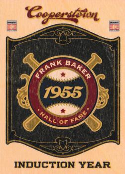 2012 Panini Cooperstown - HOF Classes Induction Year #7 Home Run Baker Front