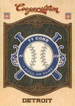 2012 Panini Cooperstown - HOF Classes Team #5 Ty Cobb Front