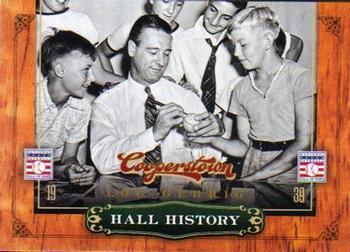 2012 Panini Cooperstown - Hall History #5 Lou Gehrig Front